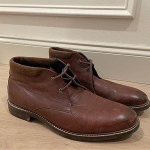 Cole Haan Men’s Leather Boots Brown Size 10 1/2